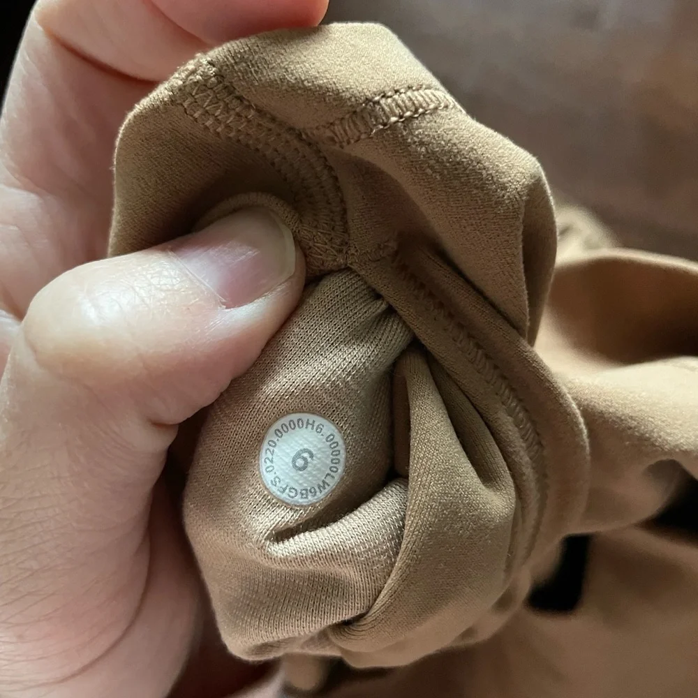 Lululemon Athletica Saddle Brown Align Crop Leggings